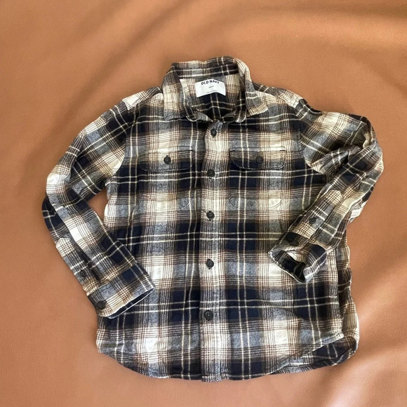 Boys button down shirt bundle crewcuts, Sonoma, and old navy - Picture 5 of 11
